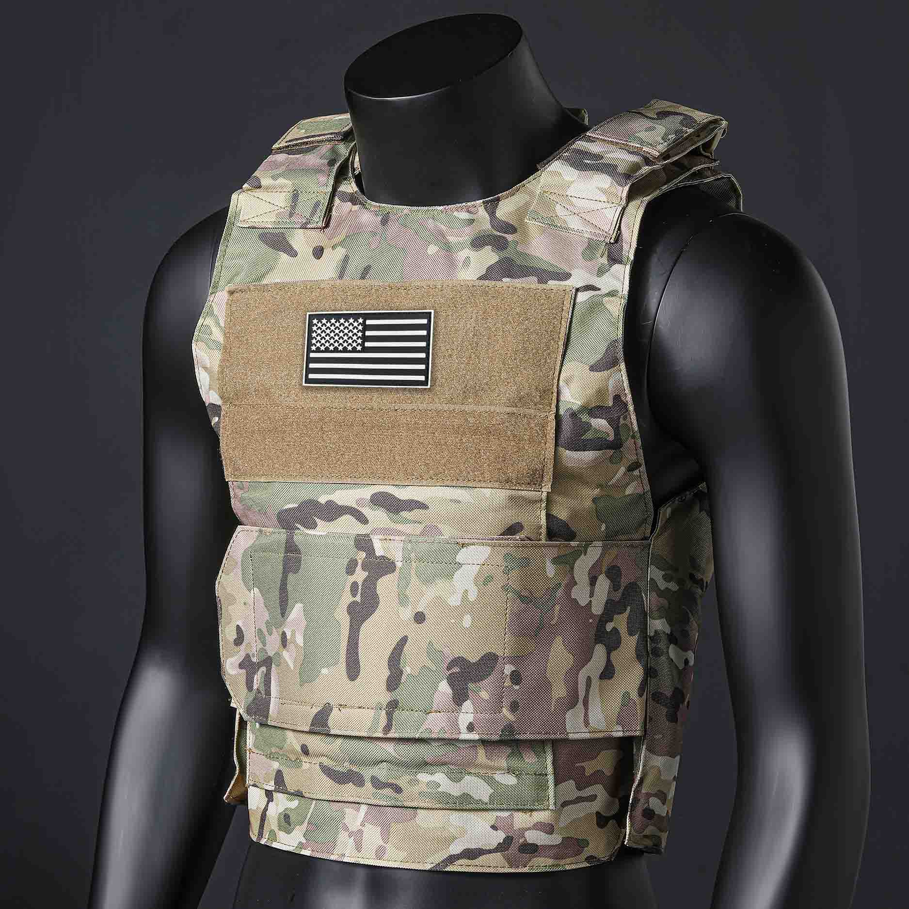 Crossfit Weight Vest - (Regalo de la bandera americana) Chaleco