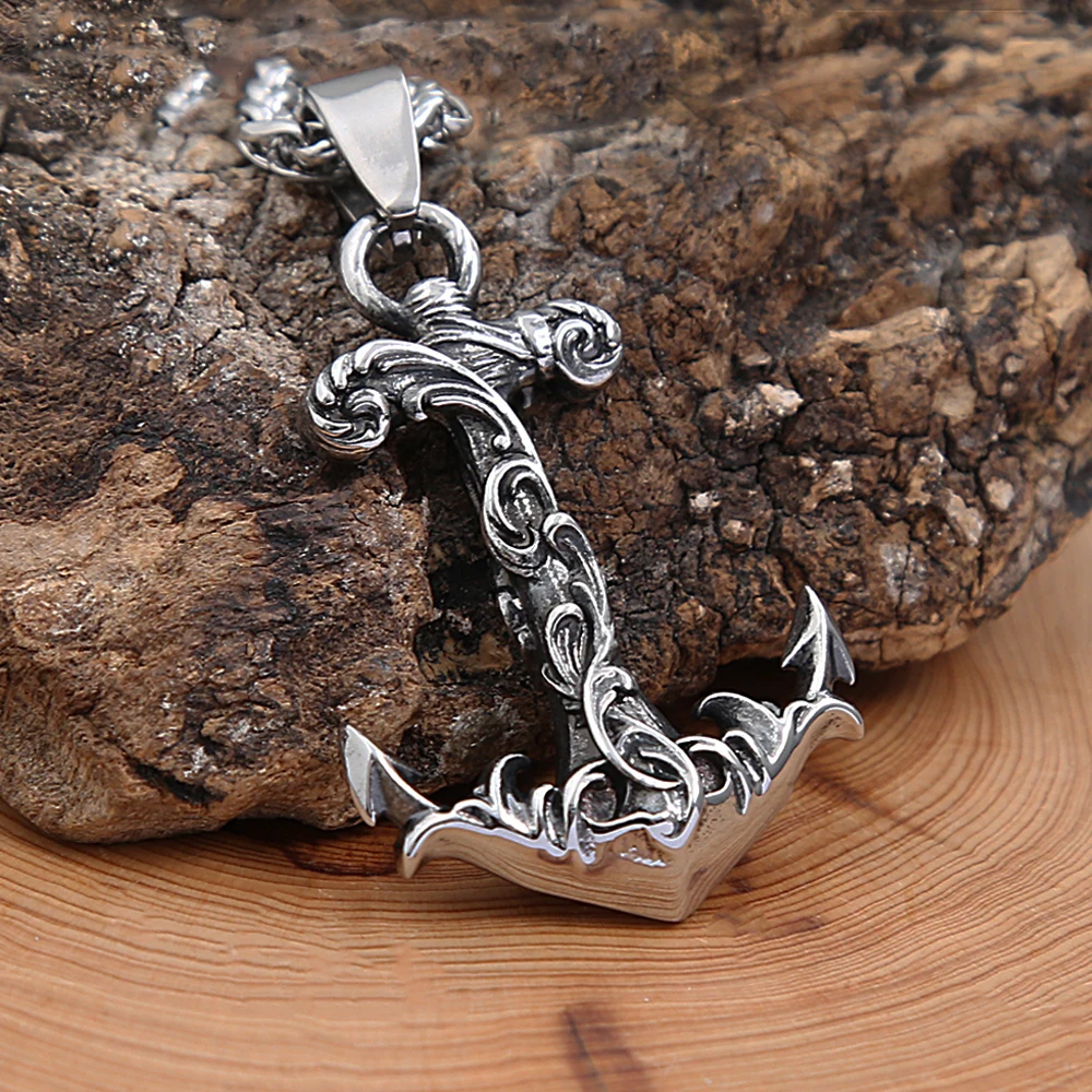Collar con colgante de ancla d - Battle Rope Anchor reseña y precio