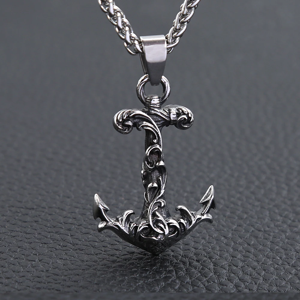 Collar con colgante de ancla d - Battle Rope Anchor reseña y precio