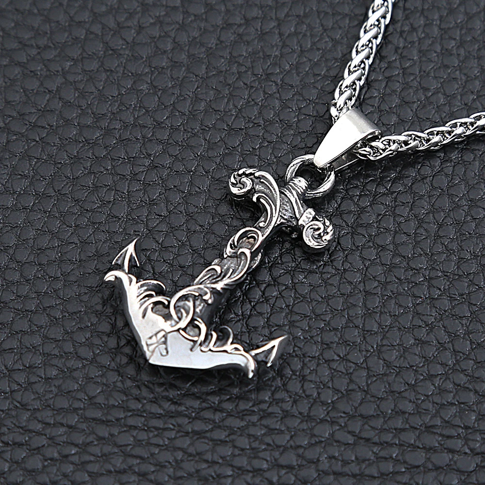 Collar con colgante de ancla d - Battle Rope Anchor reseña y precio