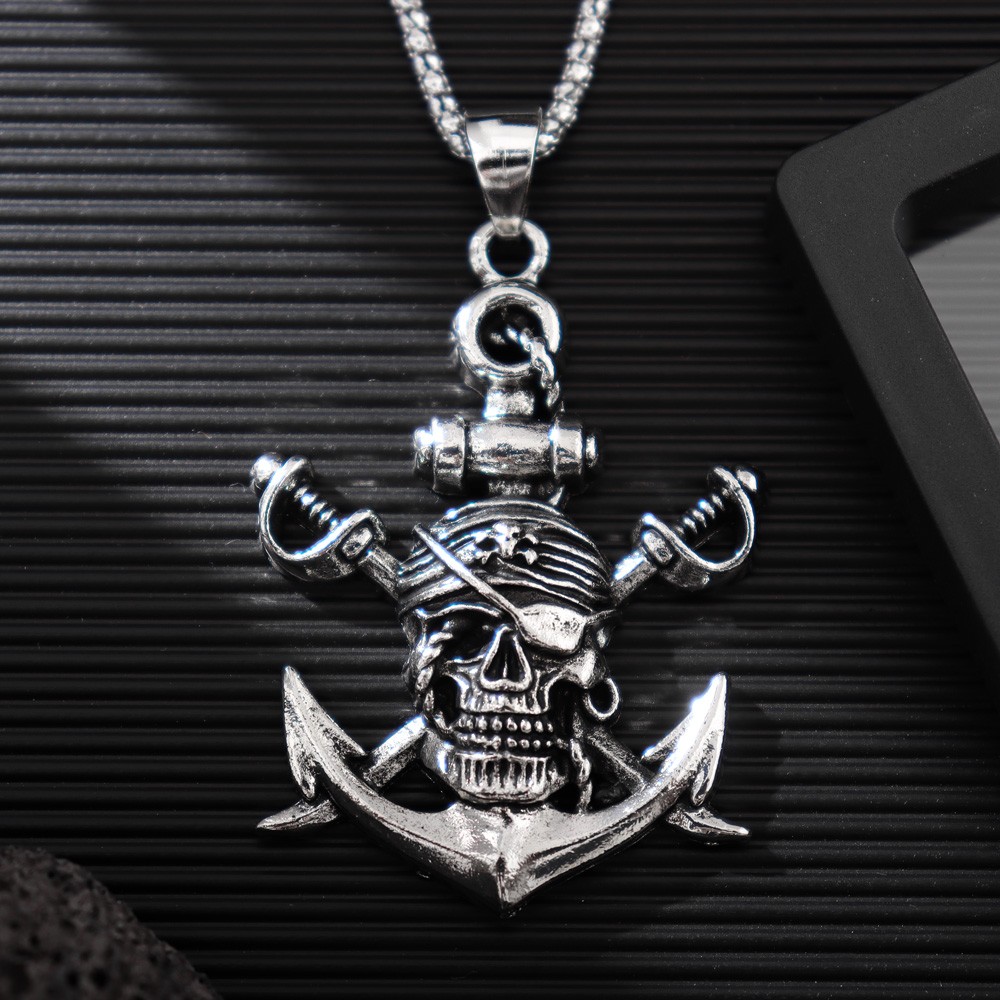 Collar con colgante de acero d - Battle Rope Anchor reseña y precio