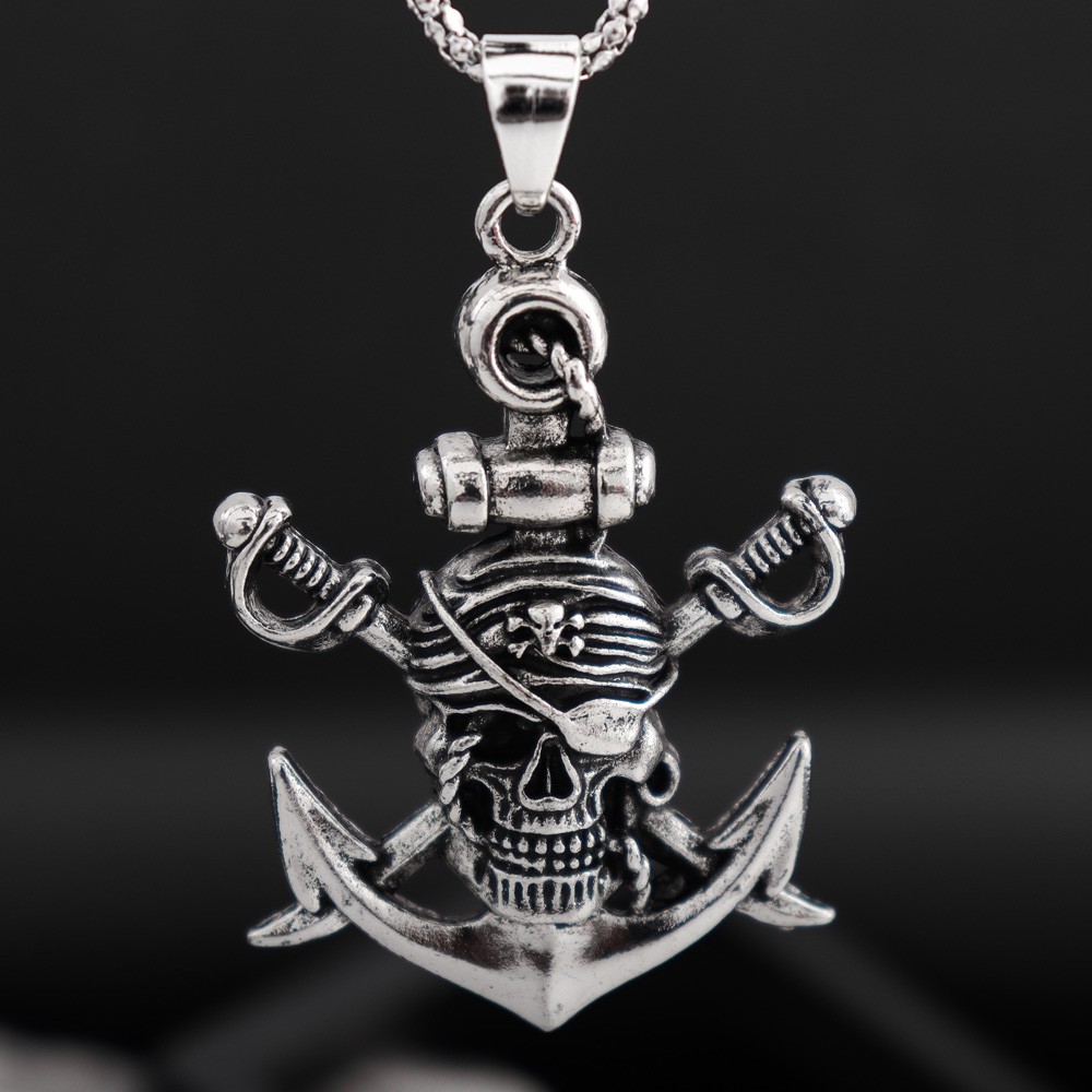 Collar con colgante de acero d - Battle Rope Anchor reseña y precio