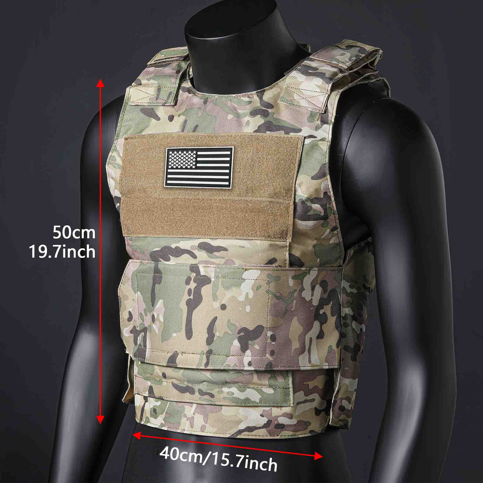 (Regalo de la bandera american - Crossfit Weight Vest reseña y precio