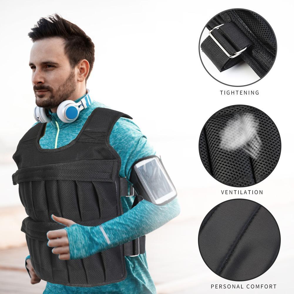 Chaqueta con Peso Ajustable de - Crossfit Weight Vest reseña y precio