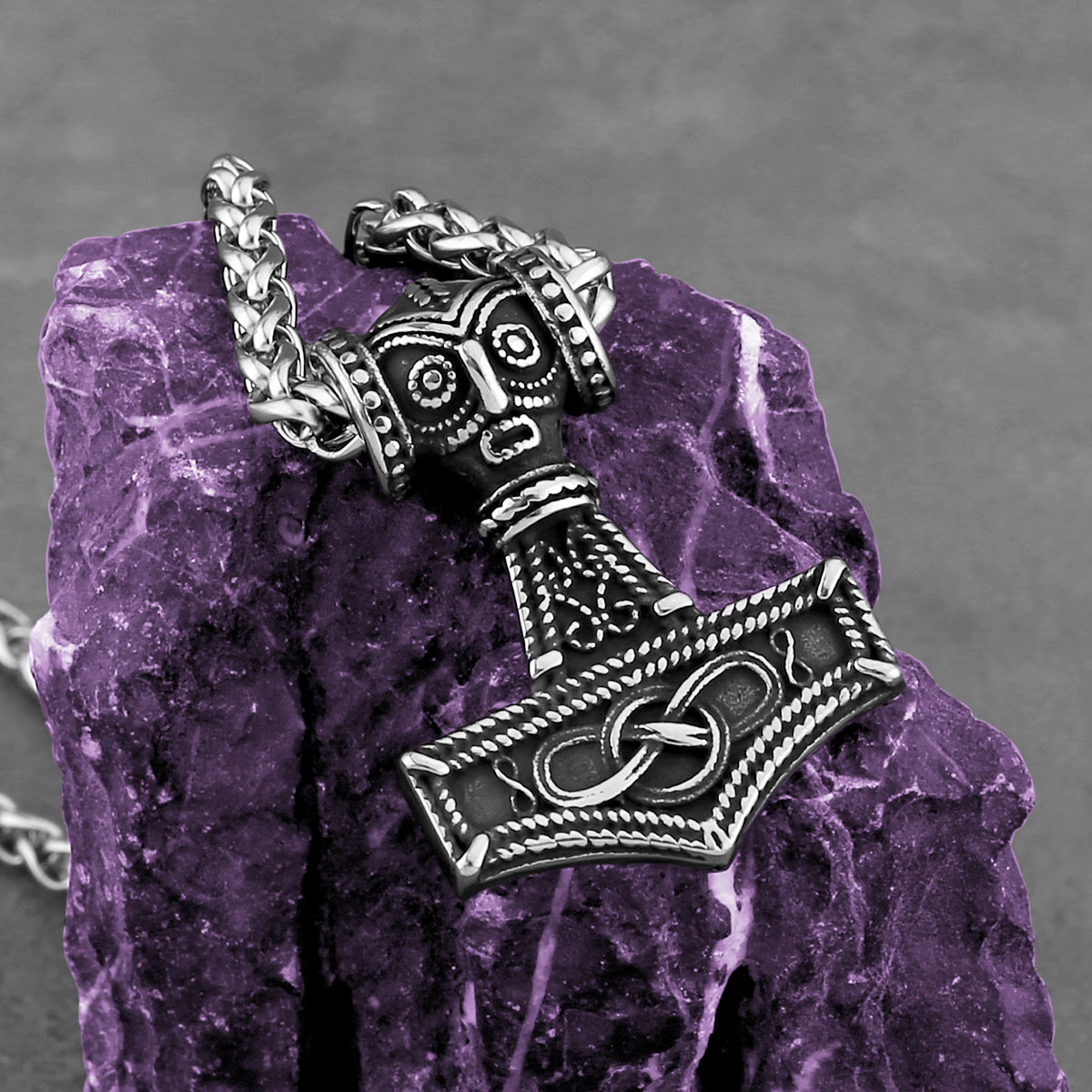 Collar Mjolnir con ancla vikin - Battle Rope Anchor reseña y precio