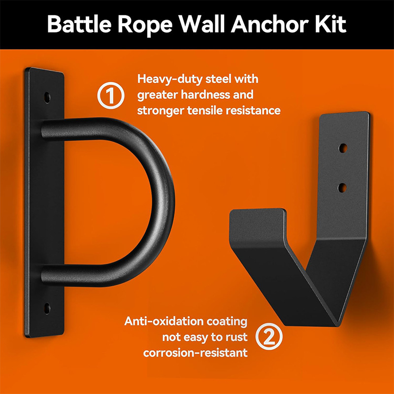Kit de anclaje de pared con cu - Battle Rope Anchor reseña y precio