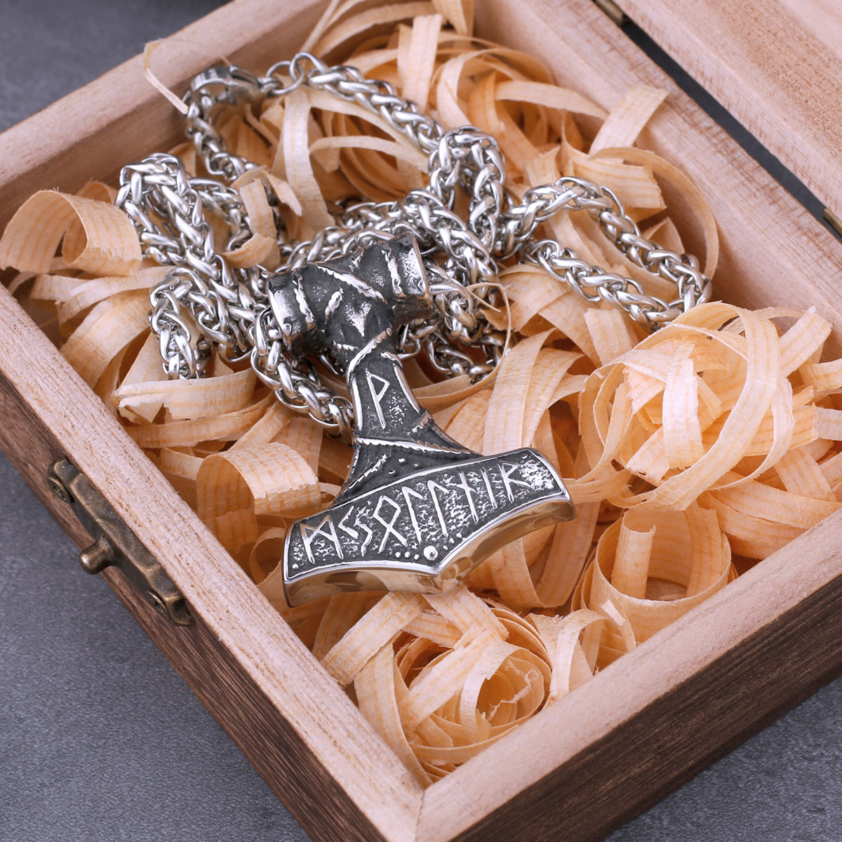 Collar Vintage de vikingos nór - Battle Rope Anchor reseña y precio